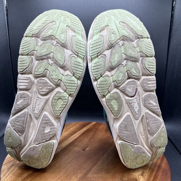 Hoka One One Mens Size 9.5 D Clifton 10 1162030 HSK Blue Running Shoes Sneakers main image 6